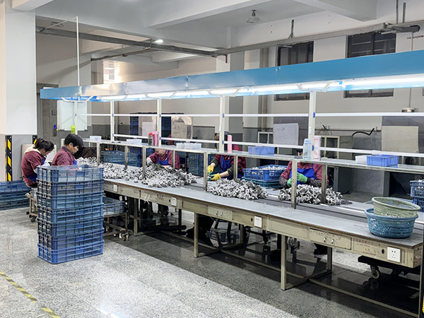 Cleaning plant