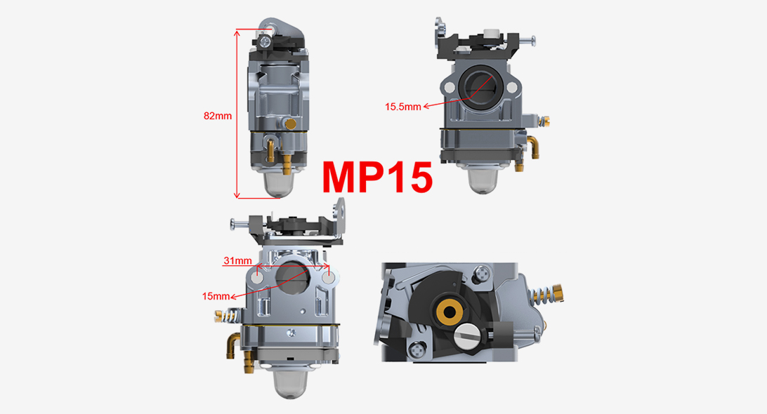 Lawn mower carburetor MP15, 44-5,40-5 carburetor Lawn mower carburetor MP15, 44-5,40-5 carburetor