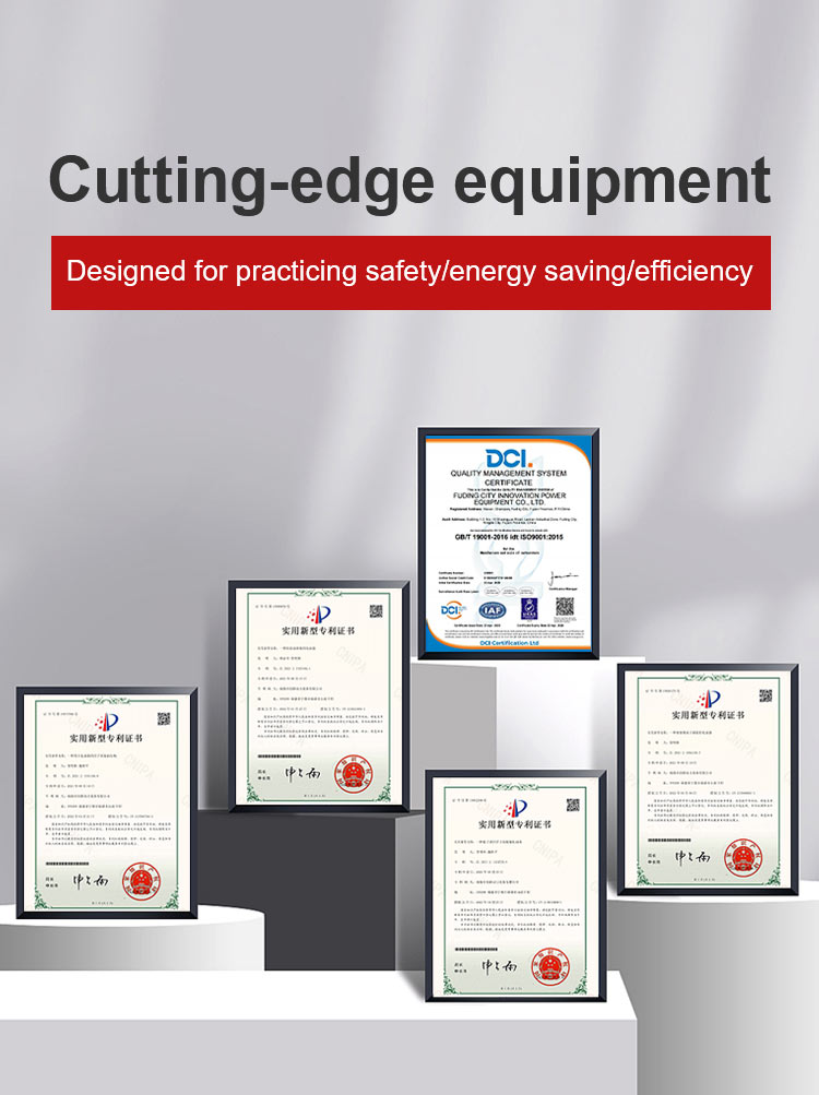 Cutting-edge equipment